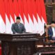 Presiden RI, Prabowo Subianto dan Wakil Presiden, Gibran Rakabuming Raka, saat menyampaikan pidato Kerangka Ekonomi Makro dan Pokok-pokok Kebijakan Fiskal (KEM-PPKF) RAPBN Tahun Anggaran 2027 di Kompleks Parlemen, Senayan, Jakarta, Rabu (20/5/2026). Foto : Dok/Alma
