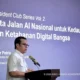 Wamenkomdigi Nezar Patria memberikan Keynote Speech pada President Club Series “Strengthening National Resilience in The Era of Artificial Intelligence” di Menara Batavia, Jakarta Pusat, Selasa (19/05/2026). Foto: Pey HS/Komdigi