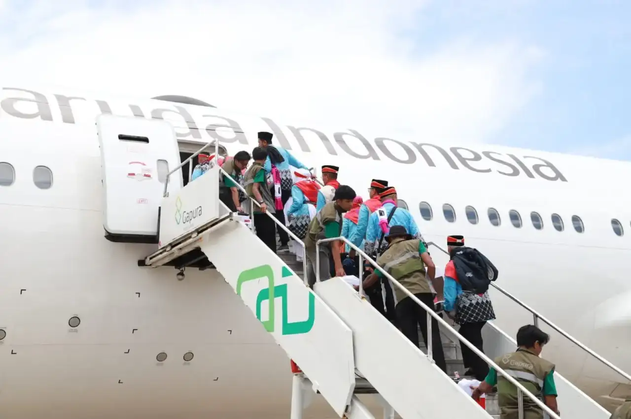 Kloter PDG 07 Lepas ke Madinah, Dua Jemaah Tunda Berangkat