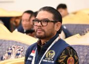 nggota Tim Pengawas (Timwas) Haji DPR RI 2026, M. Nasir Djamil seusai Rapat Koordinasi Timwas Haji DPR RI dengan stakeholder terkait di AlQim'ma Hall, Makkah, Minggu (24/5/2026). Foto: Andri/Sari