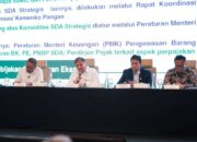 Menteri Koordinator Bidang Perekonomian Airlangga Hartarto pada Konferensi Pers terkait Persiapan Operasional PT Danantara Sumberdaya Indonesia (DSI) di Wisma Danantara Jakarta, Minggu (31/5).