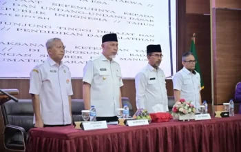 Gubernur Mahyeldi Dorong ASN Sumbar Asah Kemampuan Menulis Karya Ilmiah