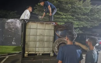 Polres Sijunjung Tangkap Tiga Pelaku Penimbunan Ribuan Liter Bio Solar Subsidi