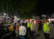 Polres Tanah Datar Patroli Malam di Batusangkar Cegah Tawuran dan Balap Liar