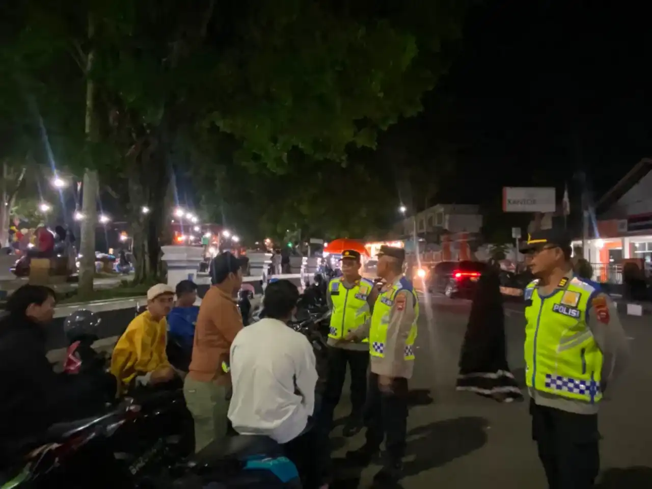 cegah-tawuran,-polres-tanah-datar-gelar-patroli-rutin