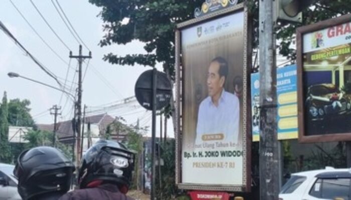 Gerindra Solo Kecewa Pemkot Pasang Baliho Ulang Tahun Jokowi Di Sejumlah Titik