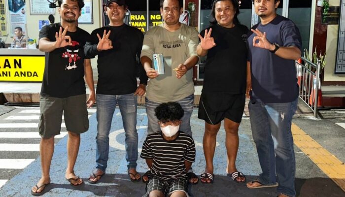 Polisi Tangkap Pemuda Pencuri Barang Berharga di Rumah Kontrakan Padang