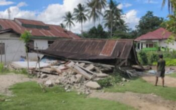 Gempa Magnitudo 6,7 di Palu Rusak 36 Rumah dan 4 Tempat Ibadah di Sigi