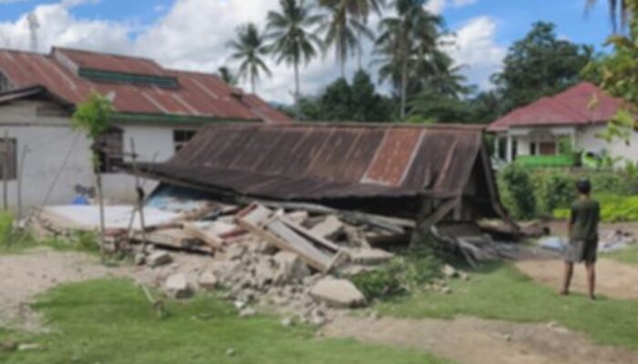 Gempa Magnitudo 6,7 di Palu Rusak 36 Rumah dan 4 Tempat Ibadah di Sigi