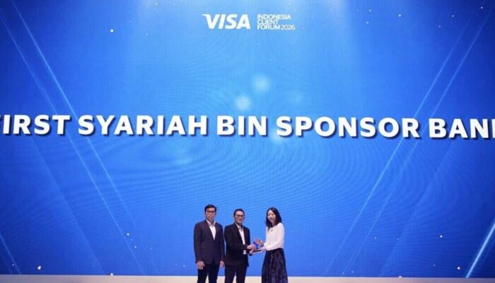 Bank Muamalat Raih Penghargaan First Syariah BIN Sponsor Bank dari Visa
