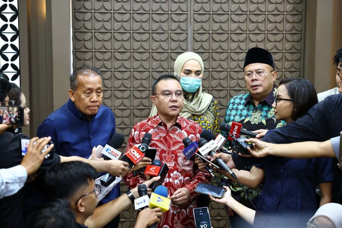 Wakil Ketua DPR RI Sufmi Dasco Ahmad, saat awak media di Kompleks Parlemen, Senayan, Jakarta, Rabu (3/6/2026). Foto: Farhan/Karisma