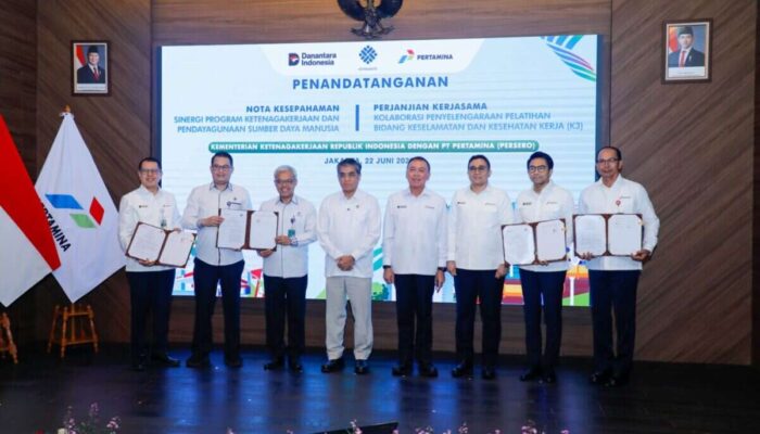 Kemnaker dan Pertamina Perkuat SDM Lewat Pelatihan Vokasi K3
