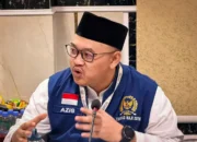 Anggota Timwas Haji DPR RI, Muhammad Abdul Aziz saat menggelar rapat evaluasi bersama Daerah Kerja (Daker) Madinah, Senin (1/6/2026). Foto : Andri/Alma