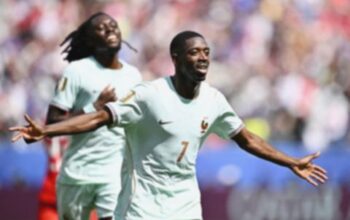Hattrick Dembele Antar Prancis Raih Kemenangan Telak atas Norwegia