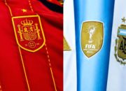 Lionel Messi tampak merenung setelah pertandingan final Piala Dunia 2026 antara Argentina melawan Spanyol.