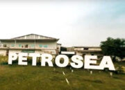 Papan penunjuk lokasi pertambangan batu bara di wilayah Kalimantan Tengah