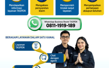 Cara Mudah Ajukan Pertanyaan ke Layanan WhatsApp Resmi TASPEN