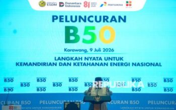 Prabowo Luncurkan Biodiesel B50 di Karawang, Negara Hemat Devisa Rp 170 Triliun
