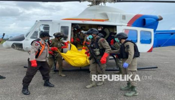 Personel Brimob Satgas Damai Cartenz Tewas Diserang OTK di Yahukimo Papua