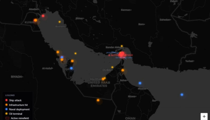 AS Cabut Pelonggaran Sanksi Minyak Iran Pascaserangan Selat Hormuz