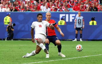 Norwegia Tumbangkan Inggris Lewat Laga Dramatis Berhias Rekor Baru