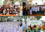 Mahasiswa FISIP UMJ memberikan edukasi literasi digital kepada siswa SMA Muhammadiyah 25 Setiabudi dalam program Digicare.