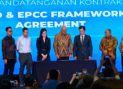 Penandatanganan kontrak proyek gasifikasi batu bara PT Bumi Etam Chemical senilai Rp41,5 triliun.