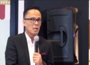 Teguh Arief Indratmoko saat resmi ditunjuk sebagai Direktur Utama Peruri yang baru.