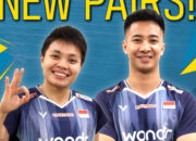 Dejan Ferdinansyah dan Apriyani Rahayu saat bertanding di Taipei Open 2026.