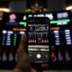 Tampilan layar data pergerakan Indeks Harga Saham Gabungan di Bursa Efek Indonesia yang menunjukkan tren kenaikan