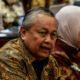 Perry Warjiyo saat memberikan keterangan pers dalam sebuah agenda resmi Bank Indonesia.