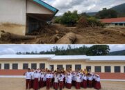 Siswa SDN 10 Linge Aceh Tengah Akhirnya Tinggalkan Tenda ke Kelas Baru
