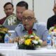 Wakil Ketua Banggar DPR RI Syarief Abdullah Alkadrie saat memimpin Kunjungan Kerja Spesifik Badan Anggaran (Banggar) DPR RI di Kota Batam, Kepulauan Riau, Jumat (3/7/2026). Foto: Alma/Mahendra