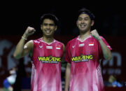 Lima wakil Indonesia bersiap bertanding pada babak 32 besar turnamen bulu tangkis China Open 2026 di Changzhou.