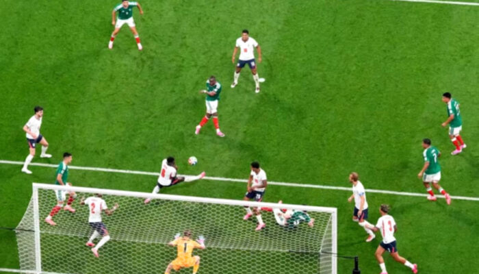 Meksiko dan Inggris Saling Berbalas Gol dalam Duel Sengit