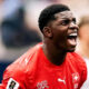 Penyerang Timnas Swiss Breel Embolo saat berlaga di Piala Dunia 2026