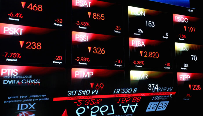 IHSG Terkoreksi ke 6.334, Saham AMMN hingga CUAN Bergerak Lesu
