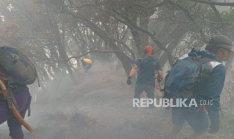 kebakaran-di-gunung-gede-berhasil-dipadamkan,-petugas-tetap-siaga