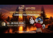 Suasana Bali Annual Telkom International Conference (BATIC) 2026 di Bali International Convention Center