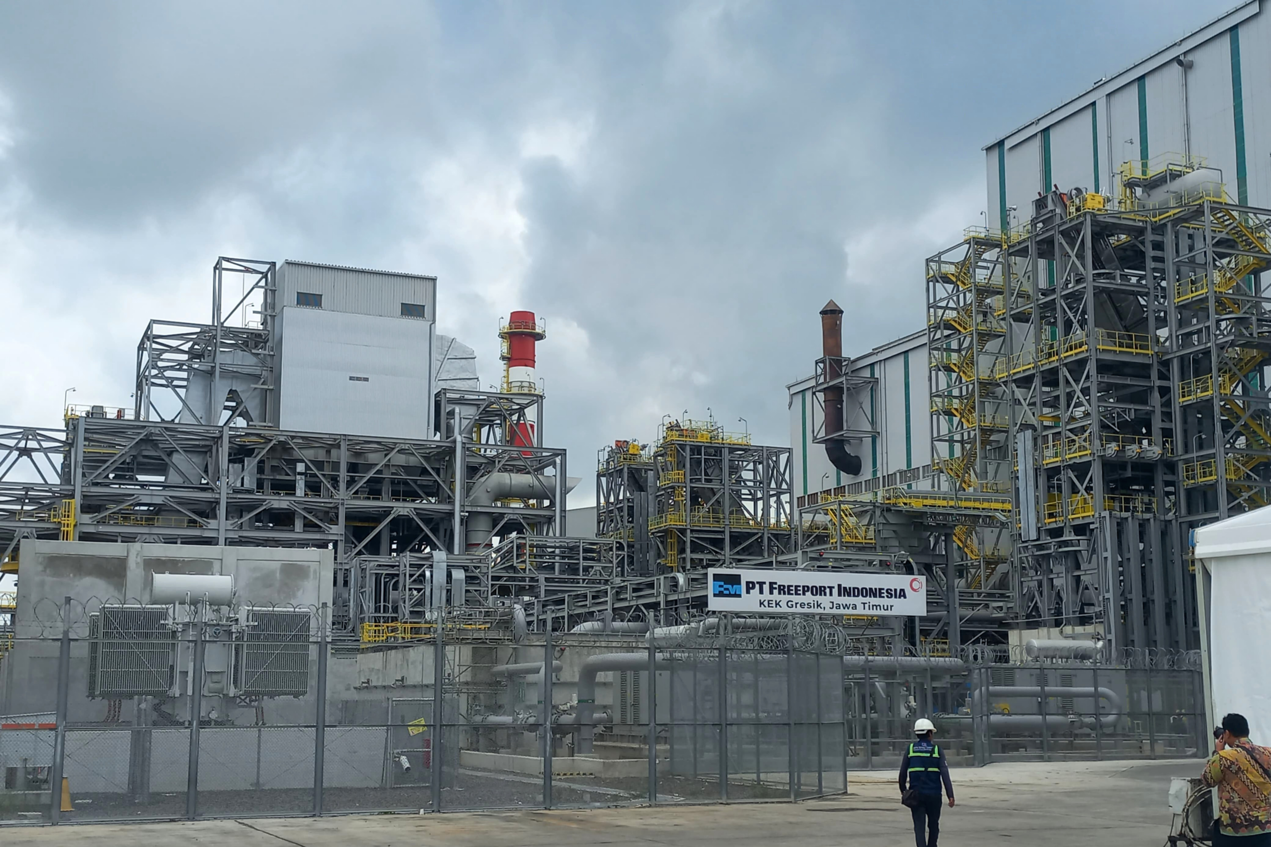 Tambang bawah tanah PT Freeport Indonesia di kawasan Grasberg, Papua Tengah.