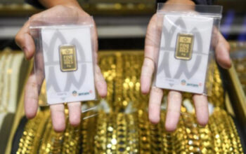 Harga Emas Antam Melonjak Rp40 Ribu Jadi Rp2,7 Juta Per Gram