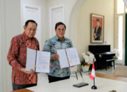 Penandatanganan nota kesepahaman antara PT Jalin Pembayaran Nusantara dan Yayasan BACenter di Jakarta