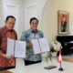 Penandatanganan nota kesepahaman antara PT Jalin Pembayaran Nusantara dan Yayasan BACenter di Jakarta