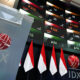 Layar monitor menampilkan grafik pergerakan Indeks Harga Saham Gabungan di Bursa Efek Indonesia