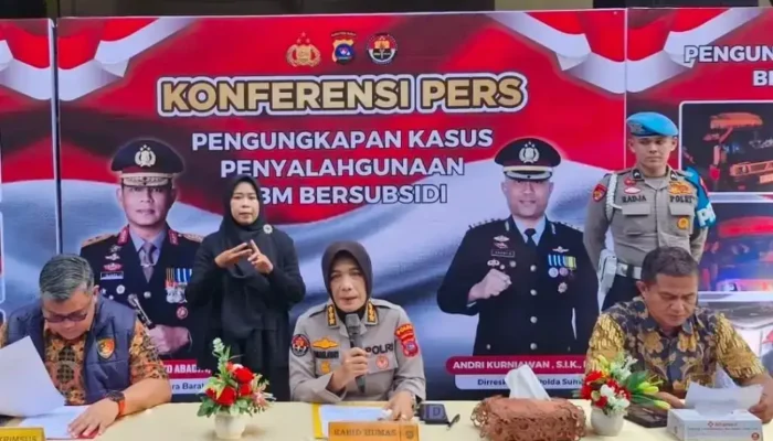 Polda Sumbar Bongkar Sindikat Penyelewengan 13 Ribu Liter Bio Solar Bersubsidi