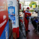 Deretan dispenser pengisian bahan bakar di SPBU Pertamina saat penyesuaian harga BBM per 1 Agustus 2026.