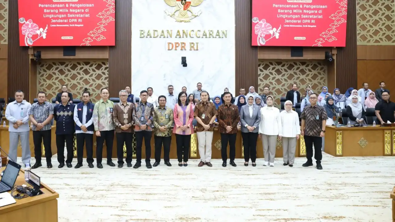 cerdas merencanakan, tertib mengelola: setjen dpr dorong digitalisasi pengadaan bmn